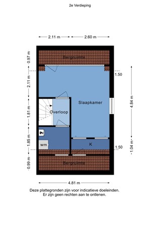 Floorplan - Zaageind 18, 5685 EH Best